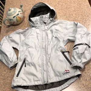 L.L. Bean Outdoors Paclite GoreTex Jacket Size Petite Small